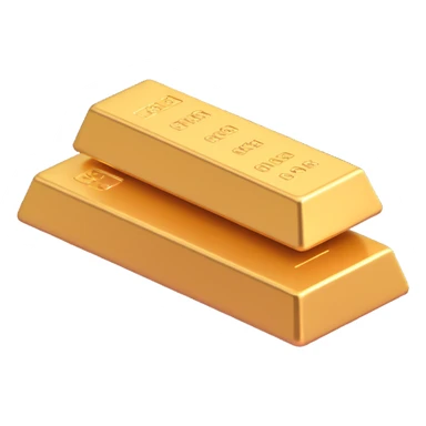 gold bar, without text sticker