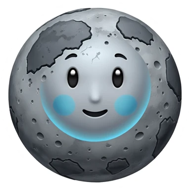 The planet Mercury with no face sticker