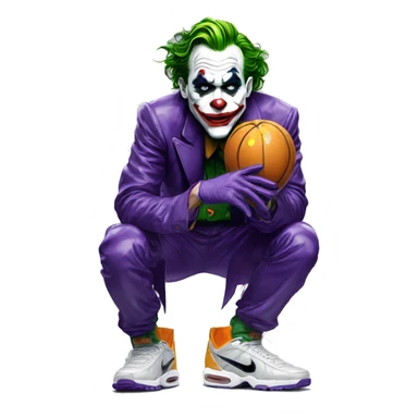 Joker wear nike TN drip sticker