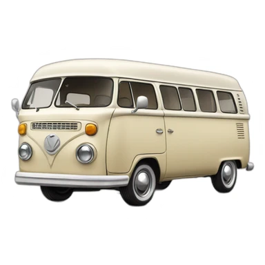 a beautiful luxury vintage van sticker