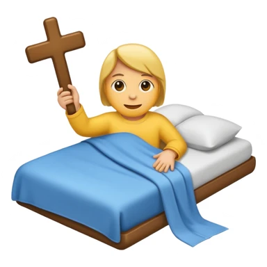 maak een emoji met een persoon emoji in het midden en dan een kruis of een vinkje in de handen van deze persoon sticker