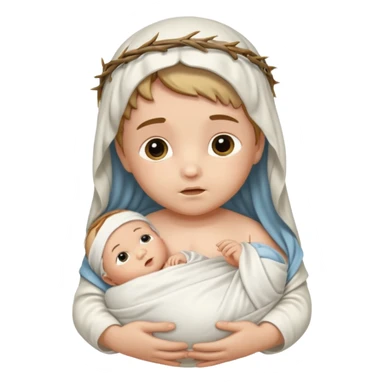 baby jesus sticker