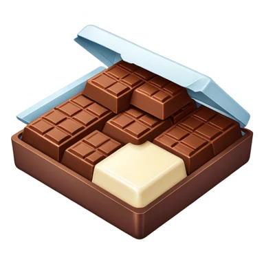 Box of chocolate  sticker