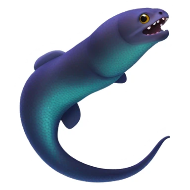 electric moray eel  sticker
