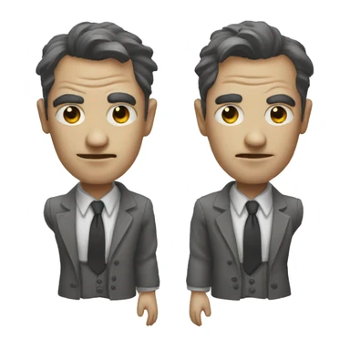 two face mast sticker