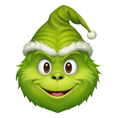 Un emoji de el Grinch sticker
