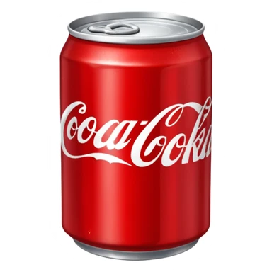 A red can what says coke  sticker