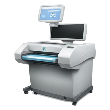 scanning icon sticker