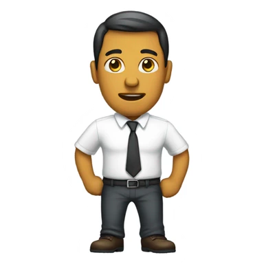 standing on business sticker