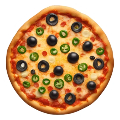 Delivery pizza sticker