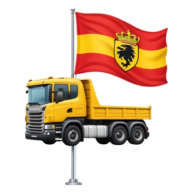 scania flag sticker