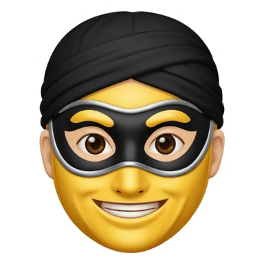Emoji De Ladrão melhor sticker