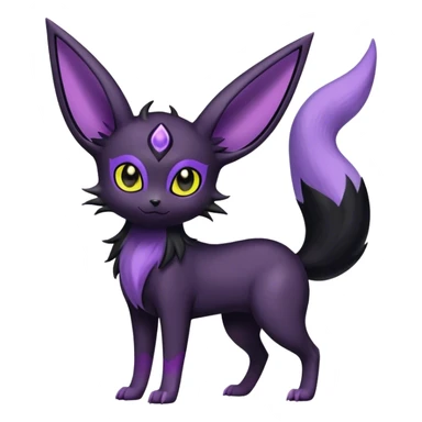 Noibat-Umbreon-Espeon-hybrid, full body sticker