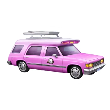 Haunted Barbie dreamCamper  Oldsmobile Jetfire  sticker