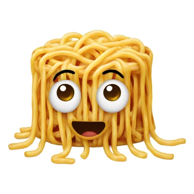 Spaghetti with cheese  sticker