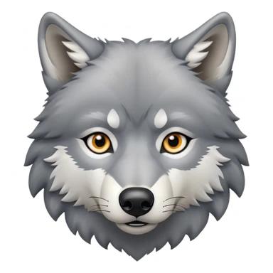Loup sticker