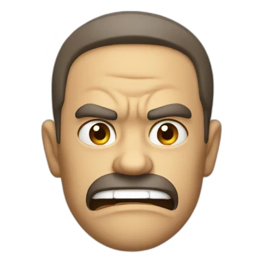 Vageta angry sticker