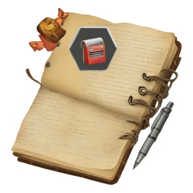 junk journal sticker