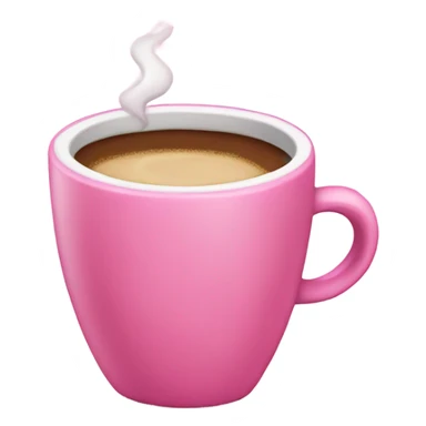 Pink coffee  sticker