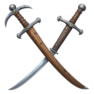 pirate swords sticker