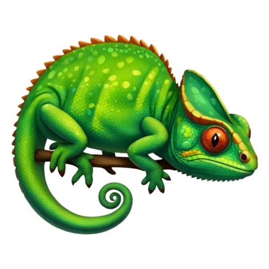 chameleon sticker