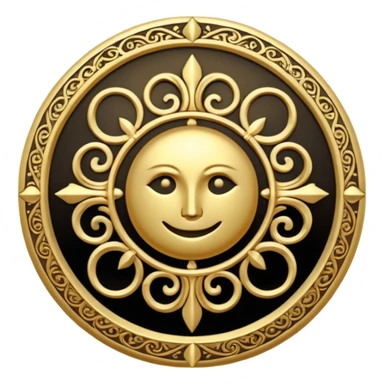 antique magic symbol sticker