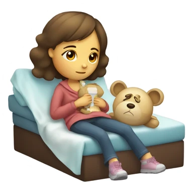 Daughter flu
 sticker