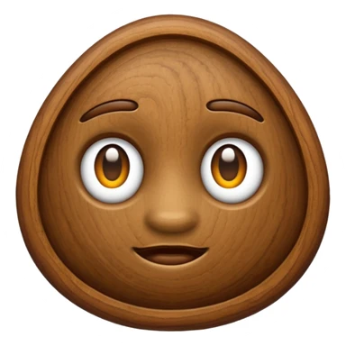 walnut. CLOSED! NO FACE! sticker