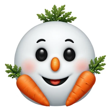 no outfit snowman  sticker