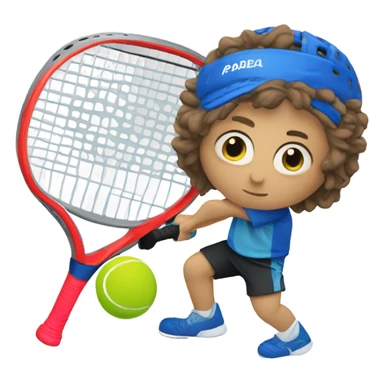 Padel partners sticker