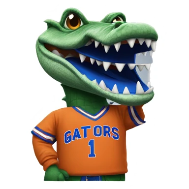 florida gators mascot sticker