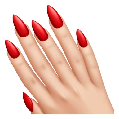 Baddie nails sticker