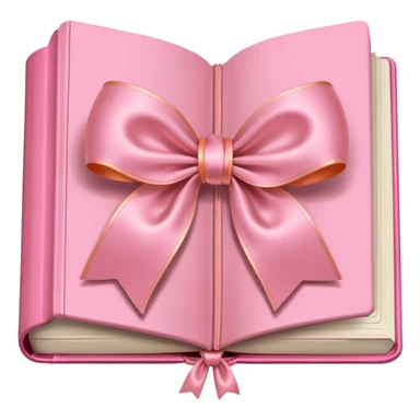 switch it so its pink bow really light orange book sticker