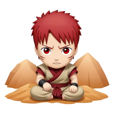 Gaara Emoji sticker