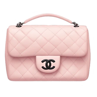 Light pink Chanel bag sticker
