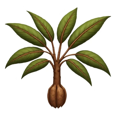 



cassava root sticker