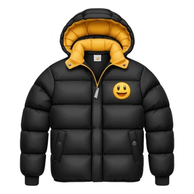 black puffer sticker