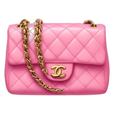 Chanel pink bag  sticker
