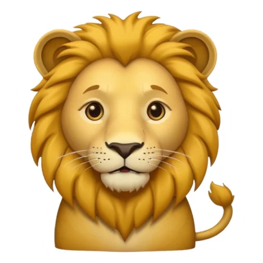 student lion sticker