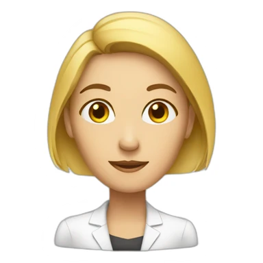 External sales woman sticker