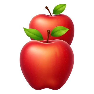 So many apples and one peach in between sticker
