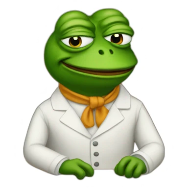 pepe business sticker