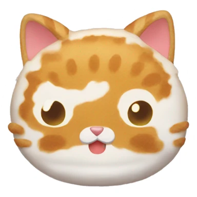 cat tonkatsu game sticker