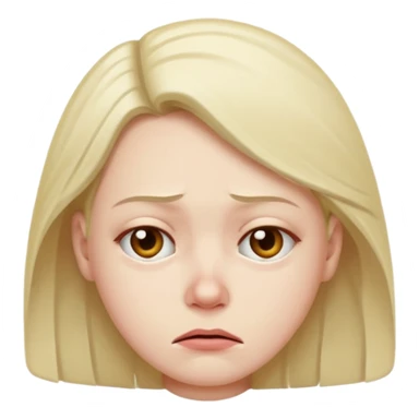 Looking to side disgusted side eye sticker