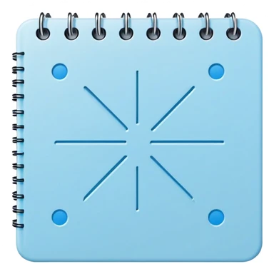pastel blue bullet journal dot and put a blue checkmark sticker