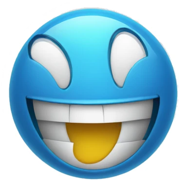 smiley with arms screams sticker