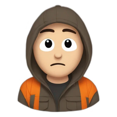Kenny (south park) sticker