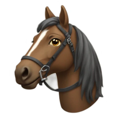 chat sur un cheval sticker