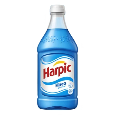 Harpic sticker