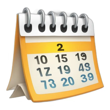 calendar with friday sticker